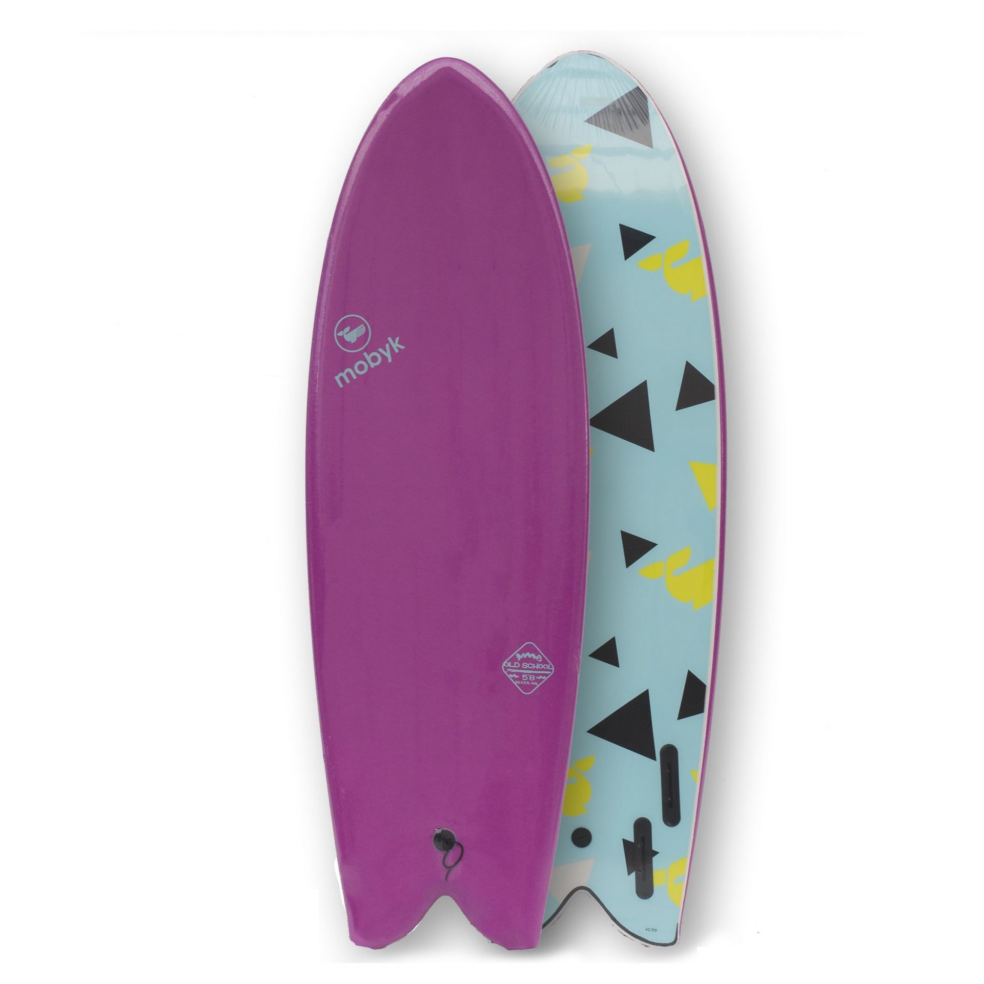 Mobyk surfboards 5´8 violet jade