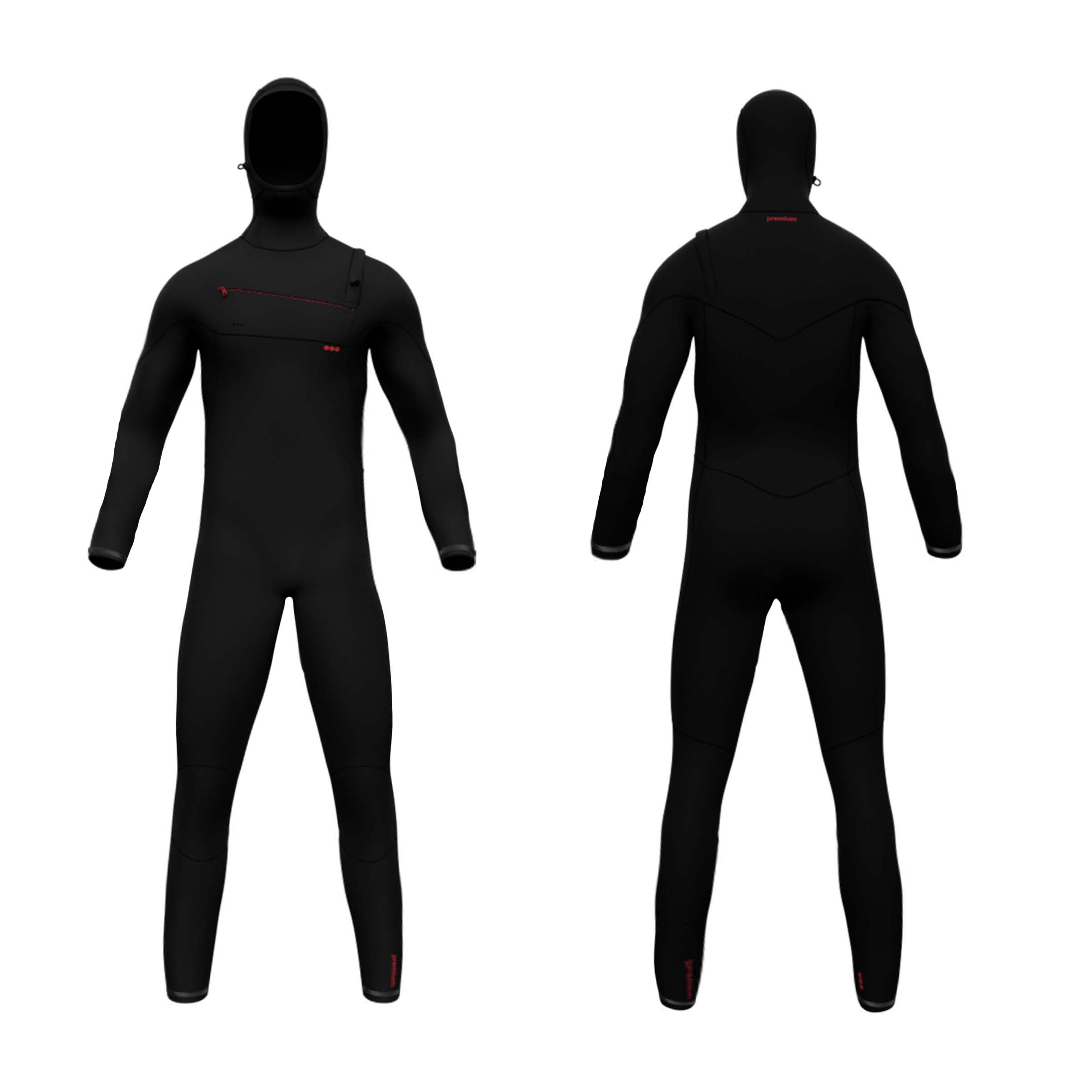 Premium surf wetsuits 6_5 HOODED MAN Premium surf wetsuits 6_5 HOODED MAN