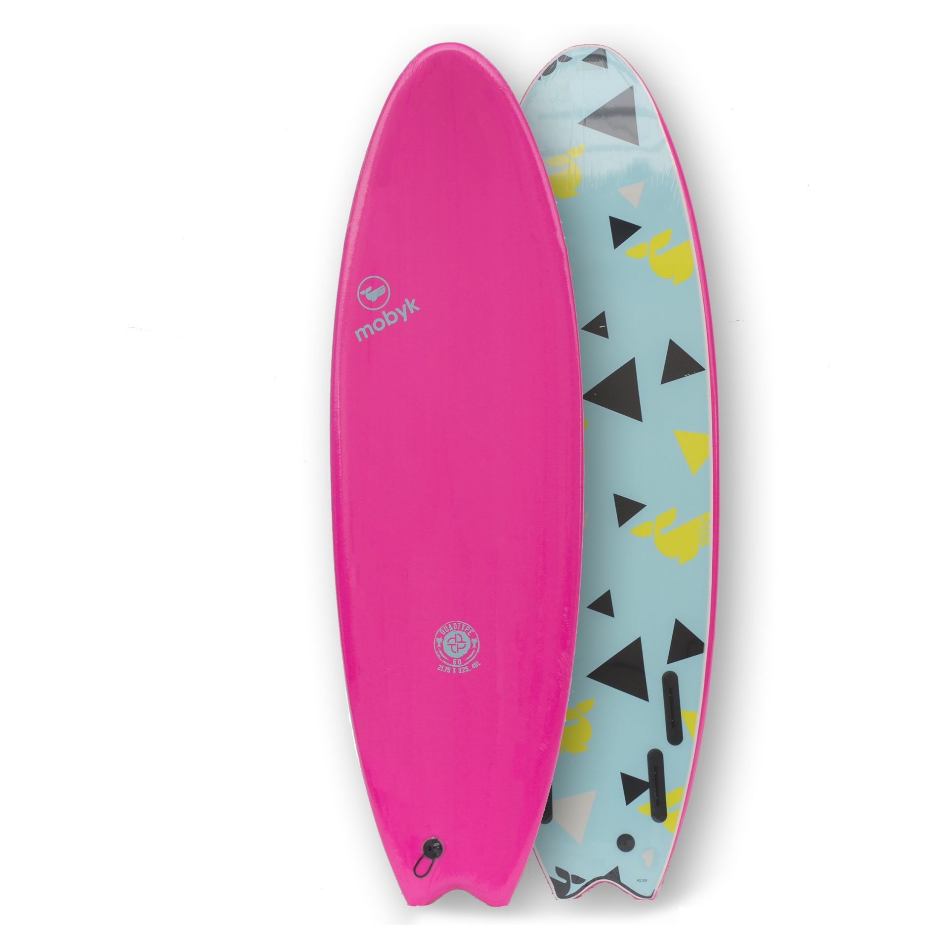 Mobyk surfboards 6´0 pink