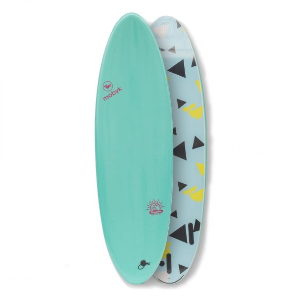 Mobyk surfboards 6´4 turquoise