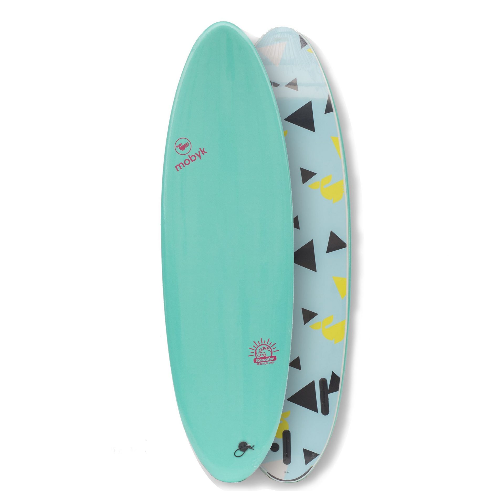 6´4 turquoise Mobyk surfboards 6´4 turquoise