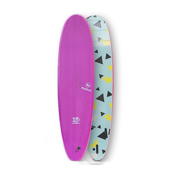 Mobyk surfboards 7´0 violet jade