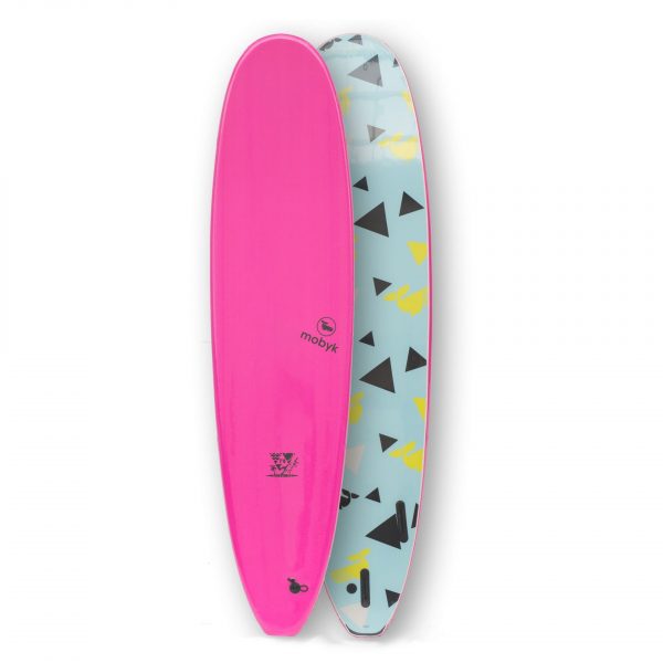 Mobyk surfboards 7´6 pink