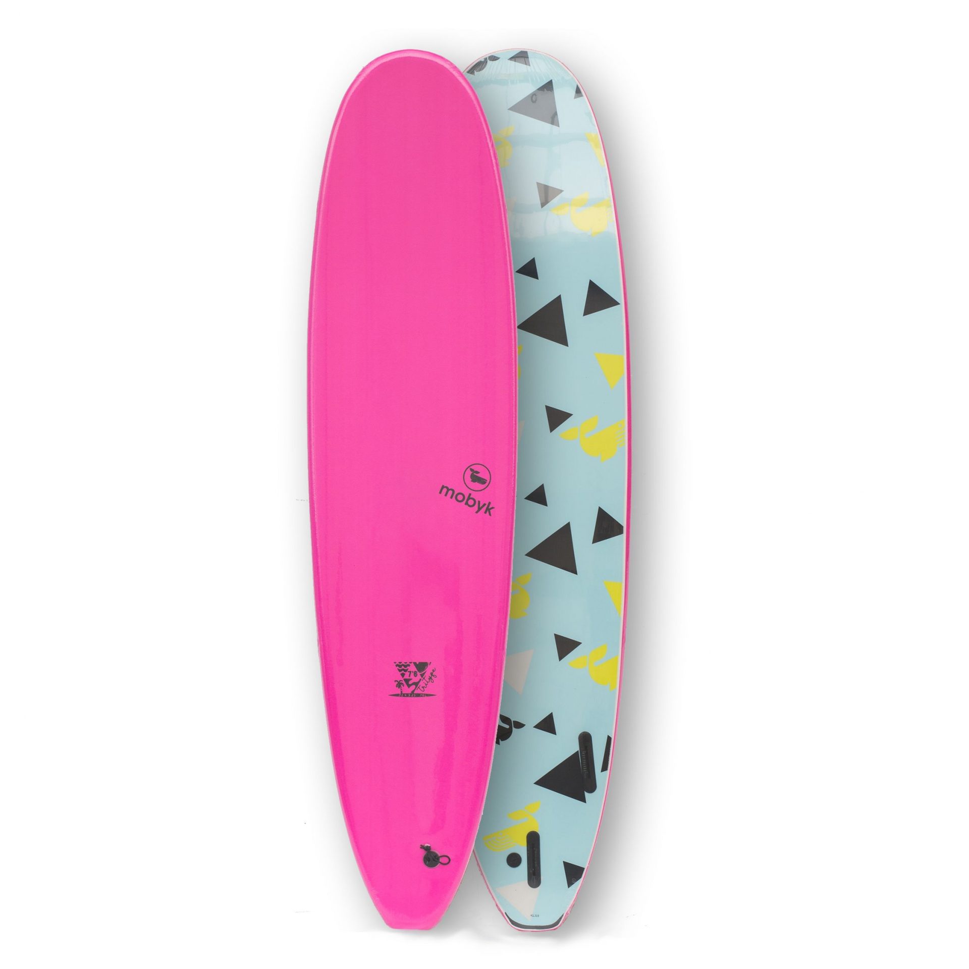 7´6 pink Mobyk surfboards 7´6 pink