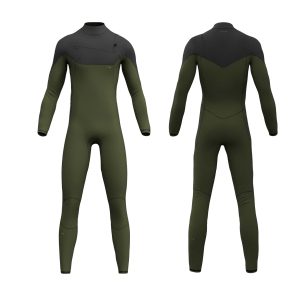 neopreno para niño 4-5--3-5mm olive premium wetsuit Kids