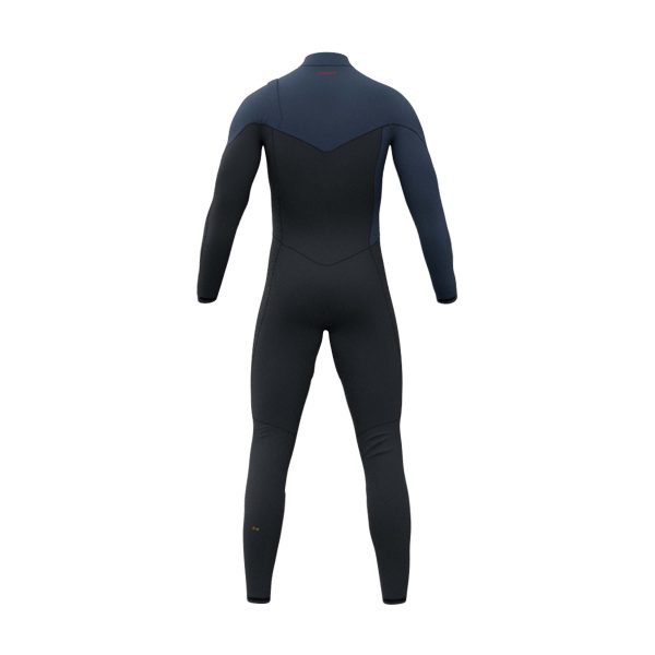 Traje de neopreno para surf Men 3--2-5mm slate black-blue Premium wetsuits back