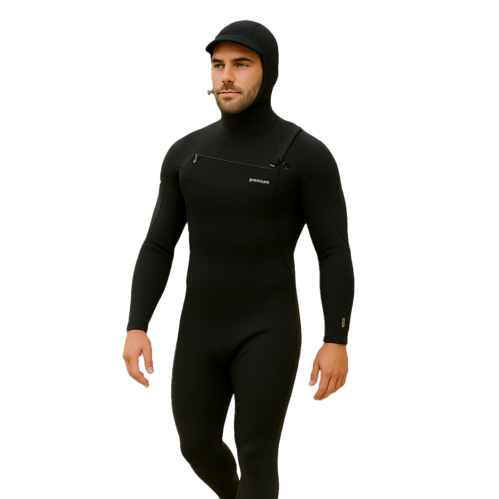 Premium wetsuit MEN 6_5_4 mm hooded Premium wetsuit MEN 6/5/4 mm