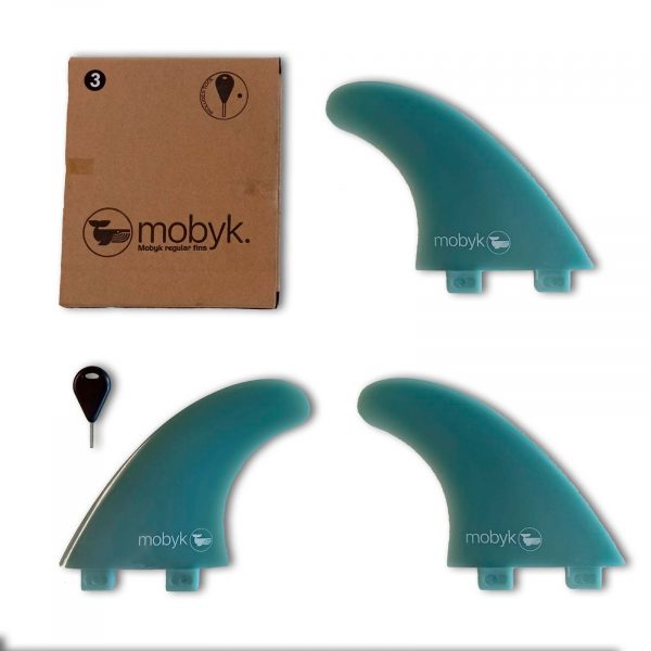 Pack de quillas basico para softboard Mobyk