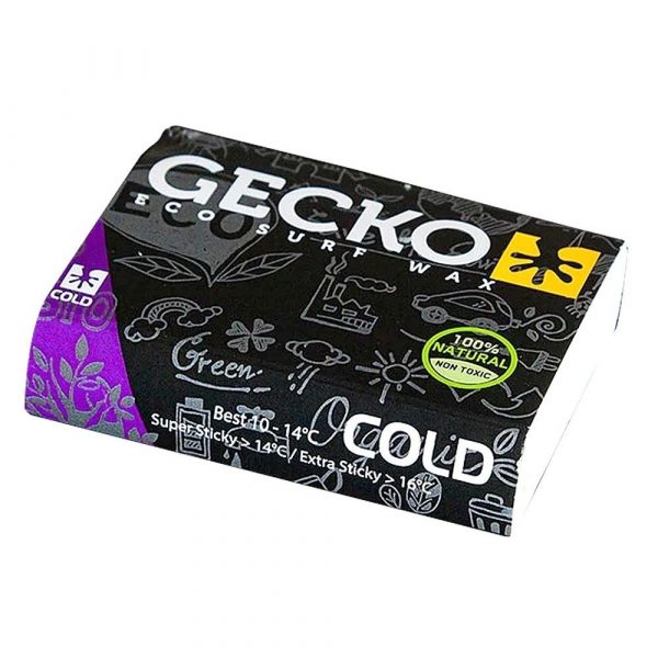 Gecko Eco Friendly Surfboard Wax cold