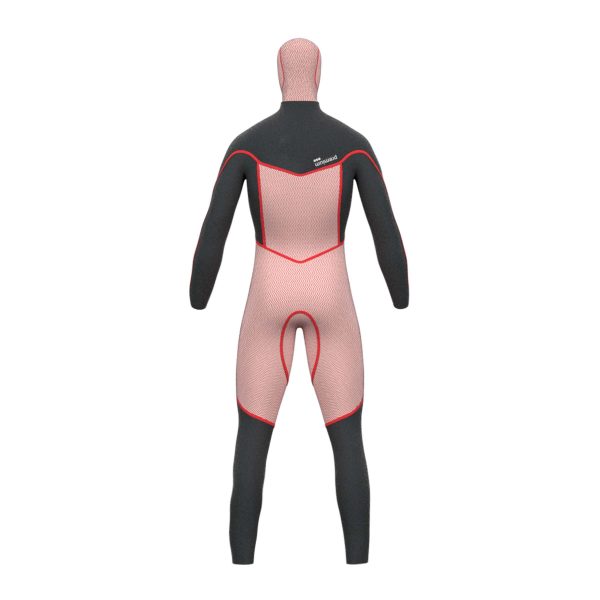 Felpa interior del Traje de neopreno Premium surf wetsuitss 6_5 HOODED MAN int