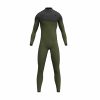 Traje de neopreno para surf de niños premium wetsuits kids 4-5--3-5mm olive -grey premium wetsuit