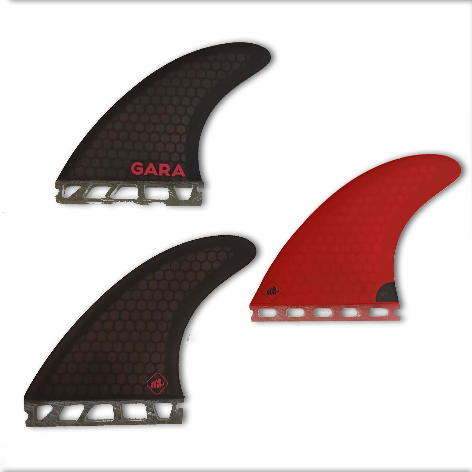 Pack de quillas de gran calidad Gara surf