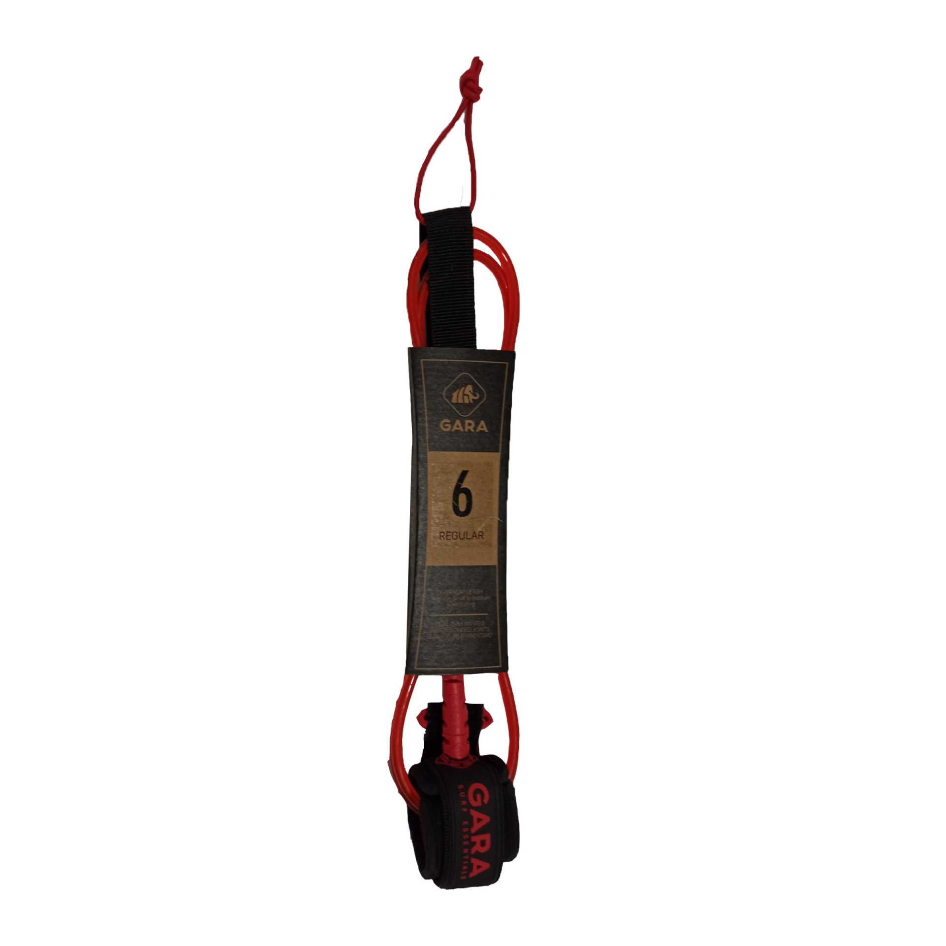 Gara surf leash Red Gara invento para surf 6 Regular red