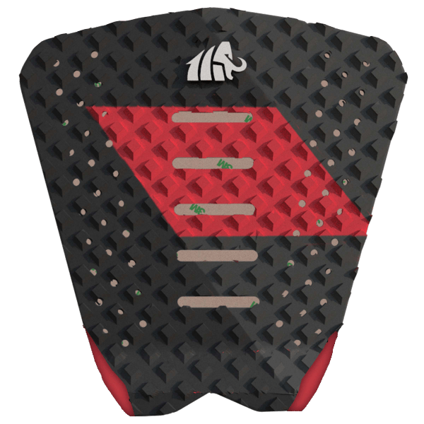 Gara surf grip LIVE RED