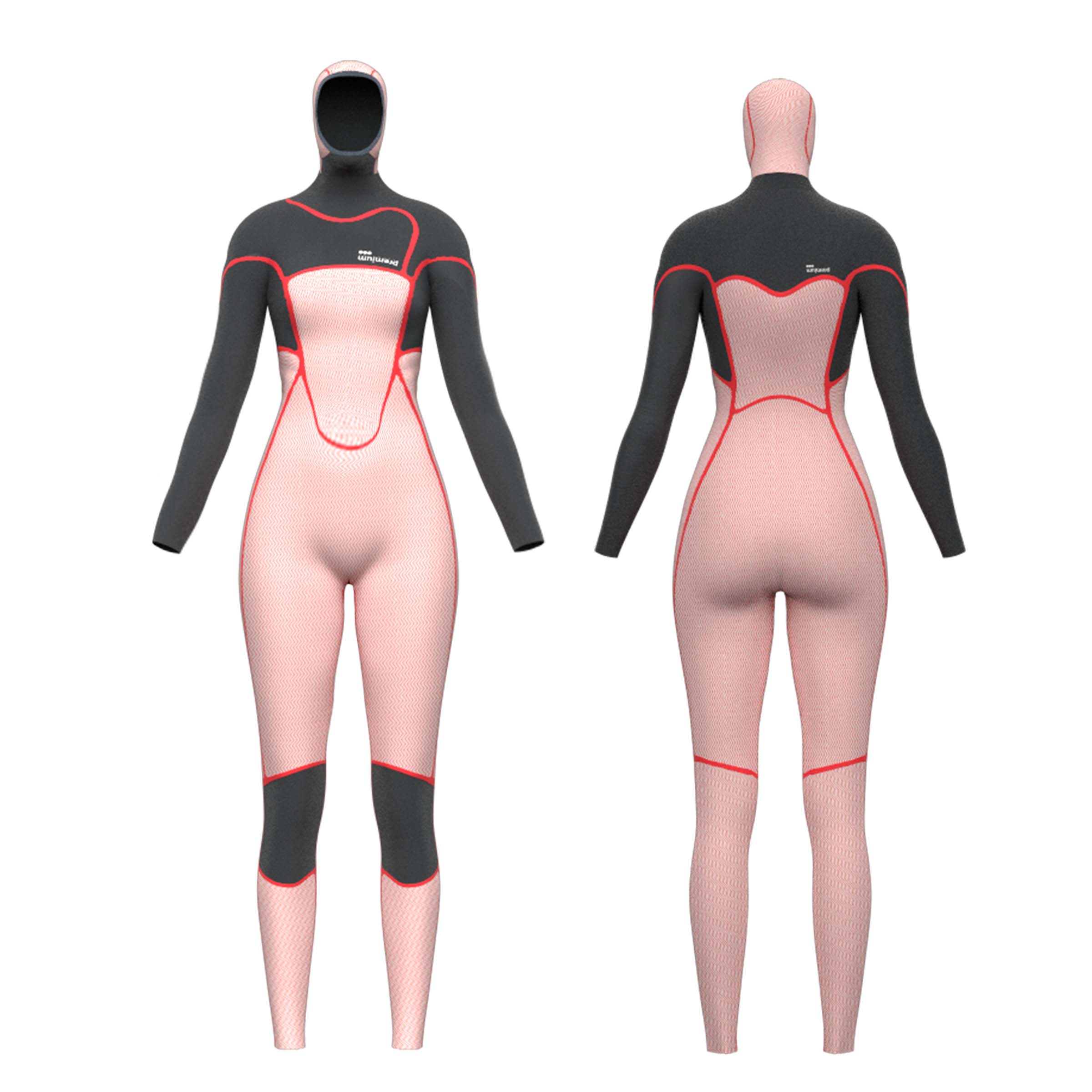 traje de surf neopreno premium wetsuit felpa interior